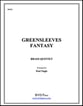 GREENSLEEVES FANTASY BRASS QUINTET P.O.D. cover